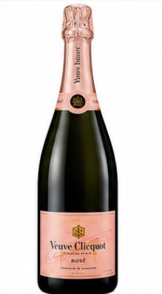 Veuve Clicquot Rosé Champagne bottle