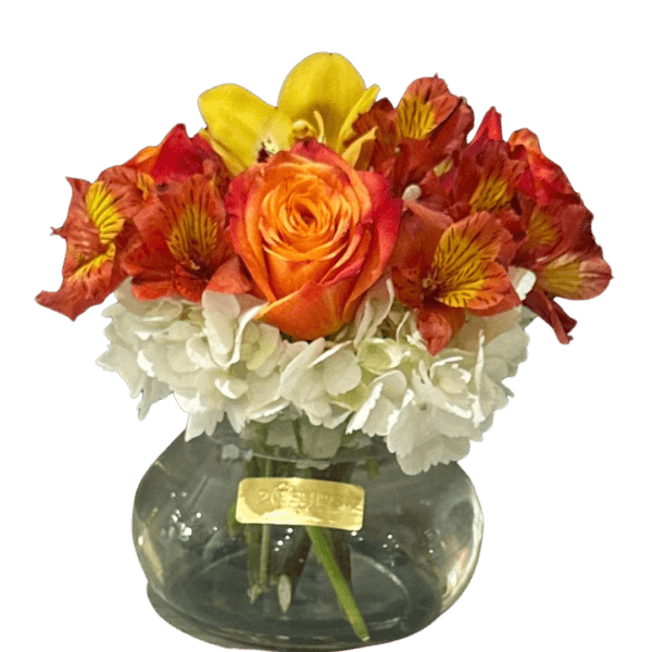 Orange Joy Oakland Park Florist Flower Delivery By 2 Lips Floral Design 